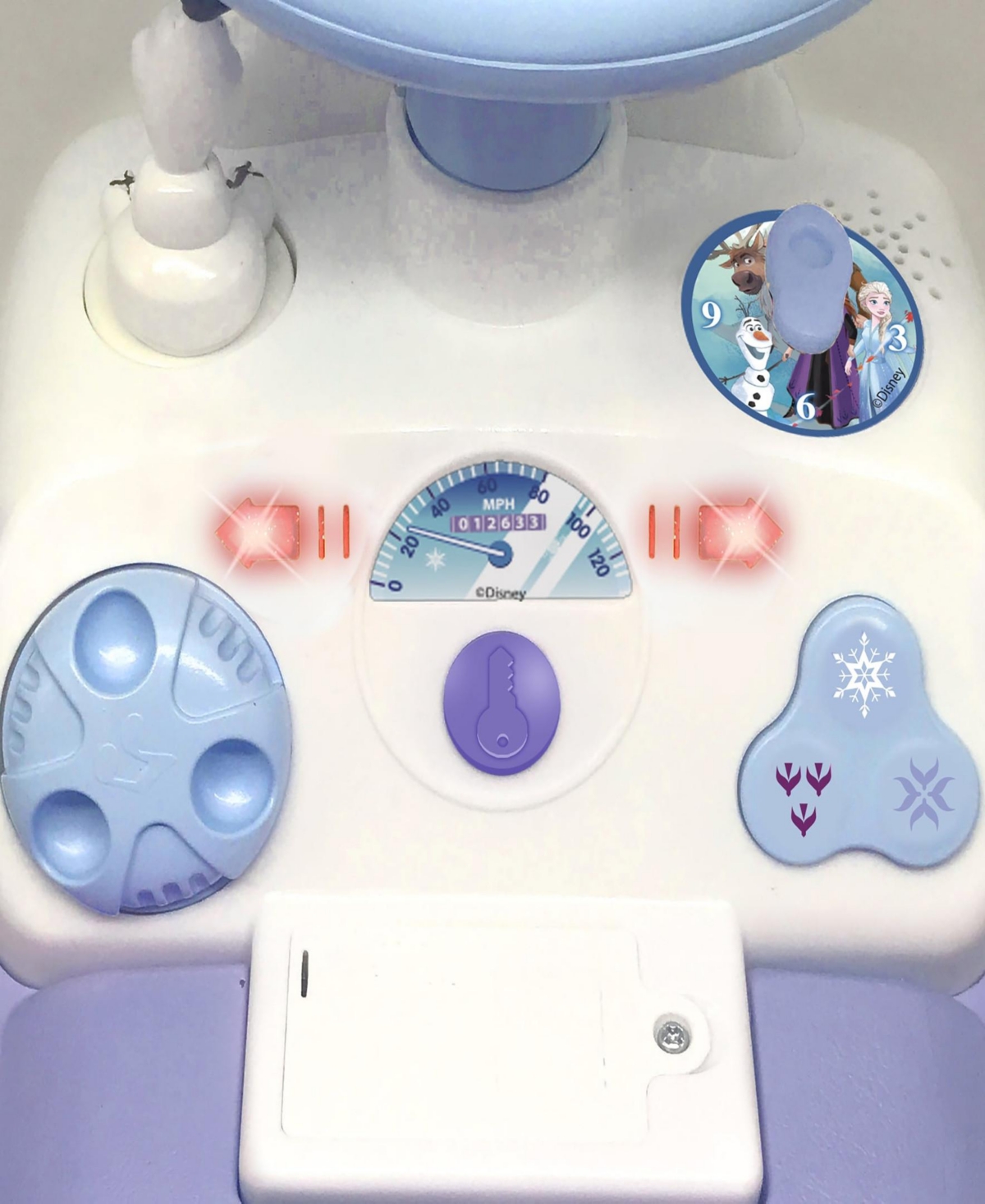 Kiddieland Disney Frozen 2 Lights And Sounds Activity Ride-on In Multi