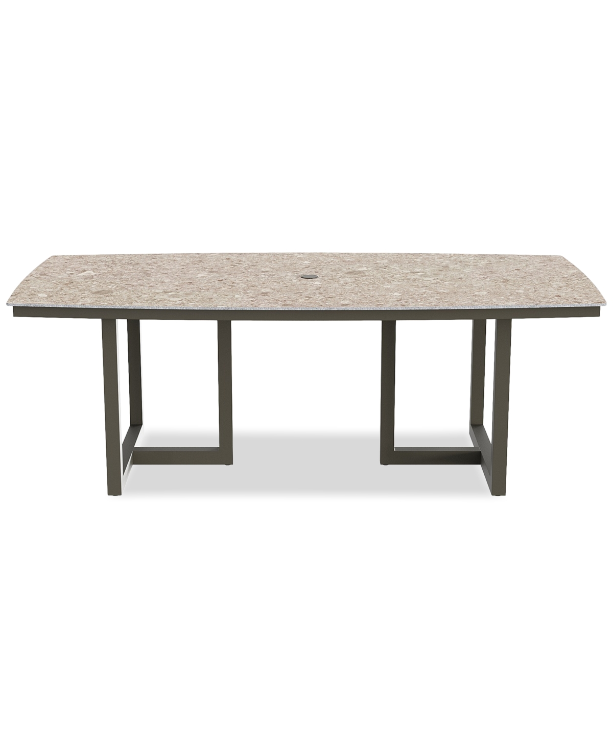 AGIO BARTOW OUTDOOR 84" X 42" RECTANGULAR DINING TABLE, CREATED FOR MACY'S 
