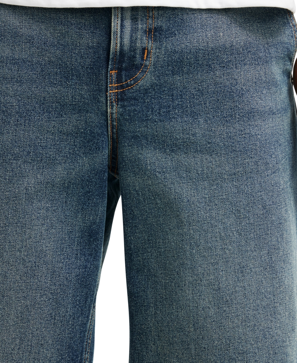 COTTON ON MEN'S BAGGY DENIM SHORTS