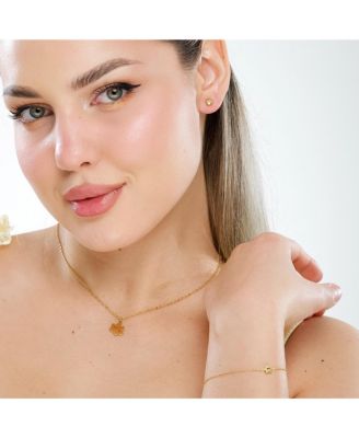 Pawfect Mini Paw Print Stud Earrings