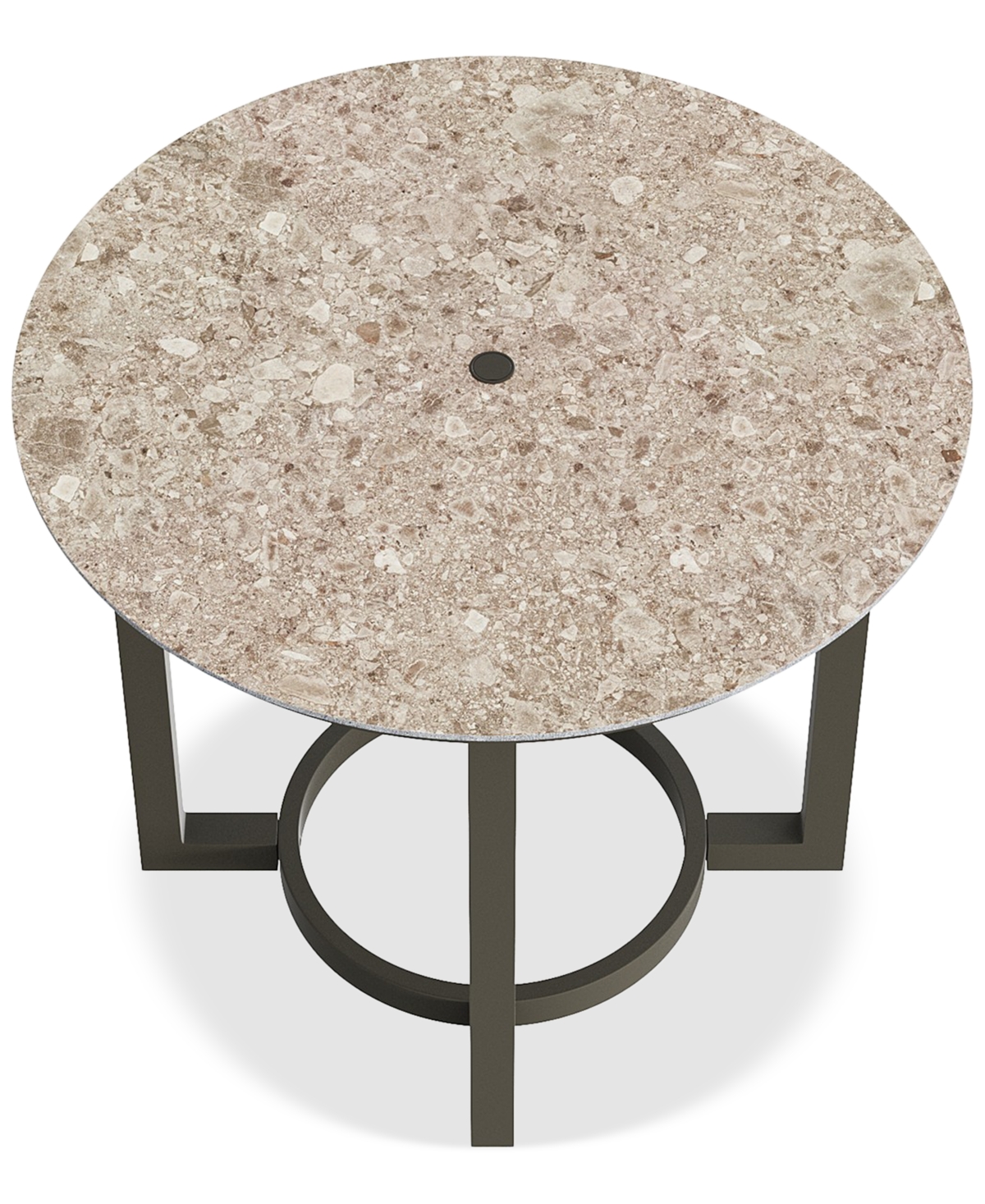 Shop Agio Bartow Outdoor Dining 47" Counter Table, Created For Macy's In Brown