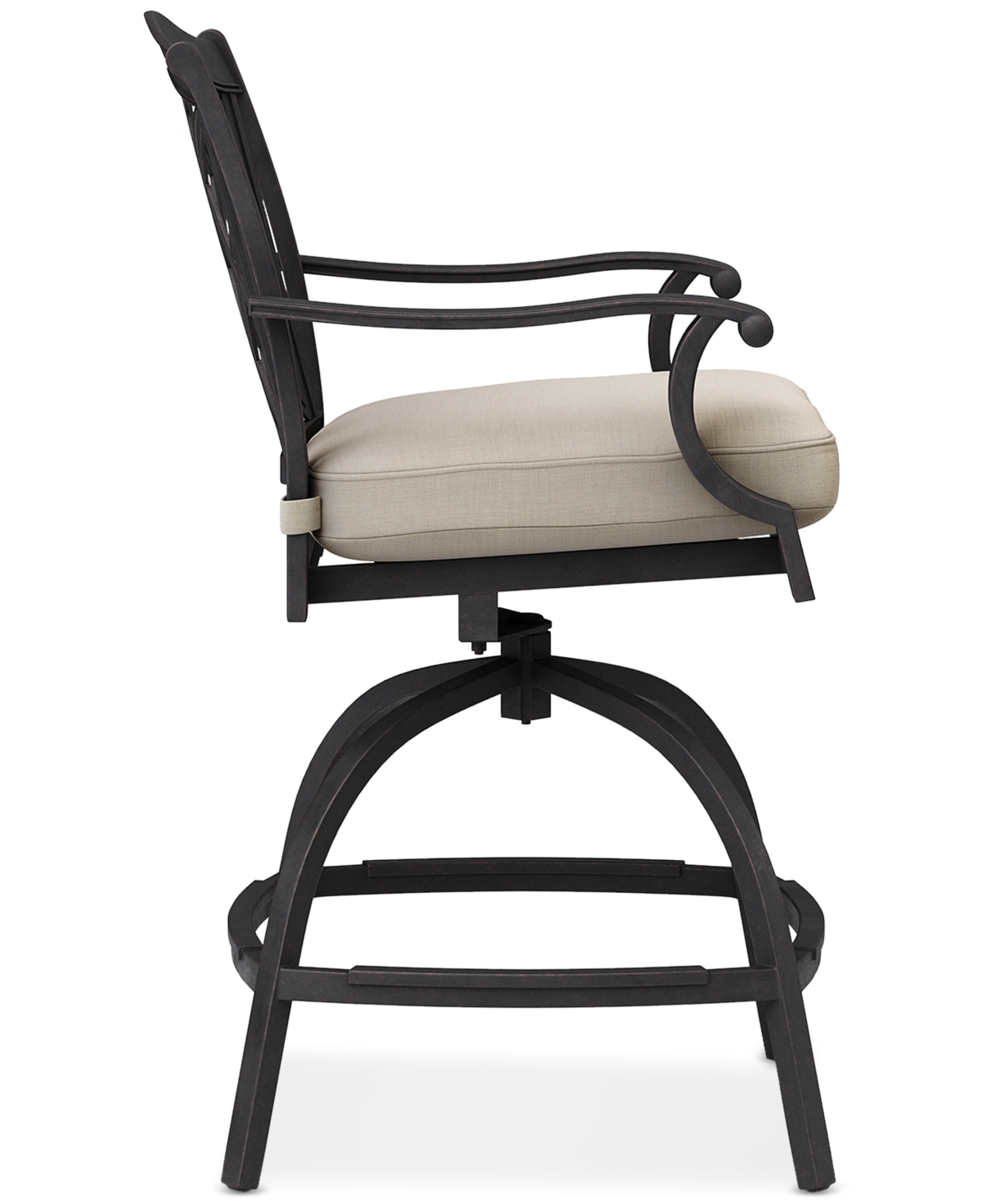 Agio Wythburn Outdoor Firepit Bar Height Bar Stool, Created For Macy's