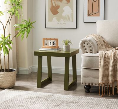 Charlie Side Table, End Table for Living Room, Nightstand for Bedroom, Couch Side Table