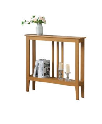 Entryway Table - Narrow Console Table - Console Table with Storage - Wood Console Tables for Entryway