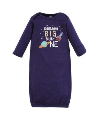 Gown, Swaddle Blanket and Cap or Headband