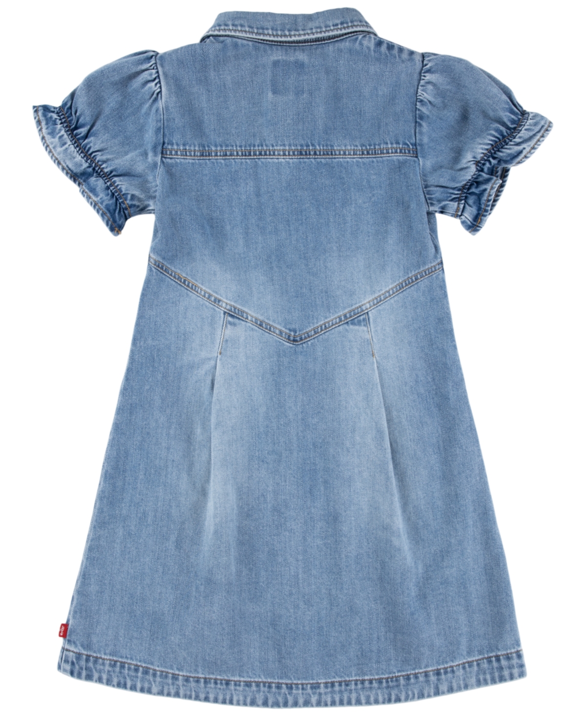LEVI'S BIG GIRLS WESTERN BUTTON UP DRESS 