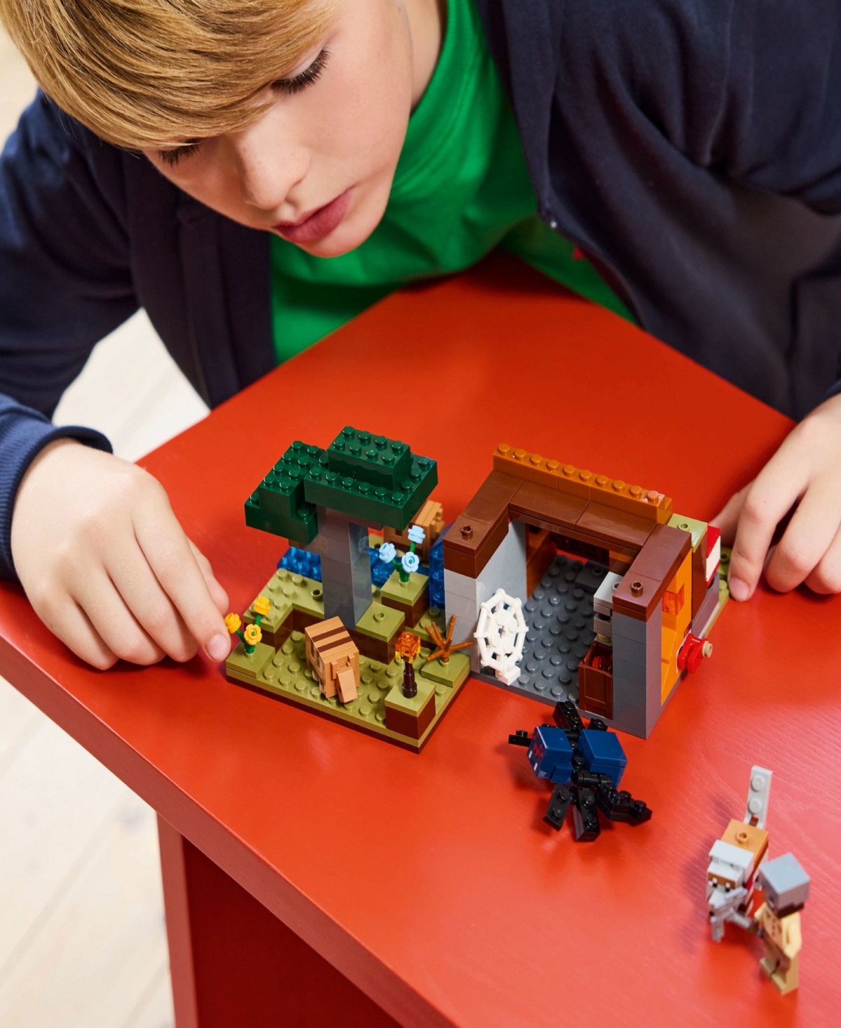 Lego Minecraft The Armadillo Mine Expedition Building Toy 21269, 247 Pieces In Multicolor