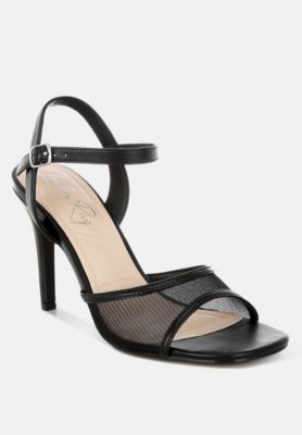 Womens Sunisa Square Toe Stiletto Heels