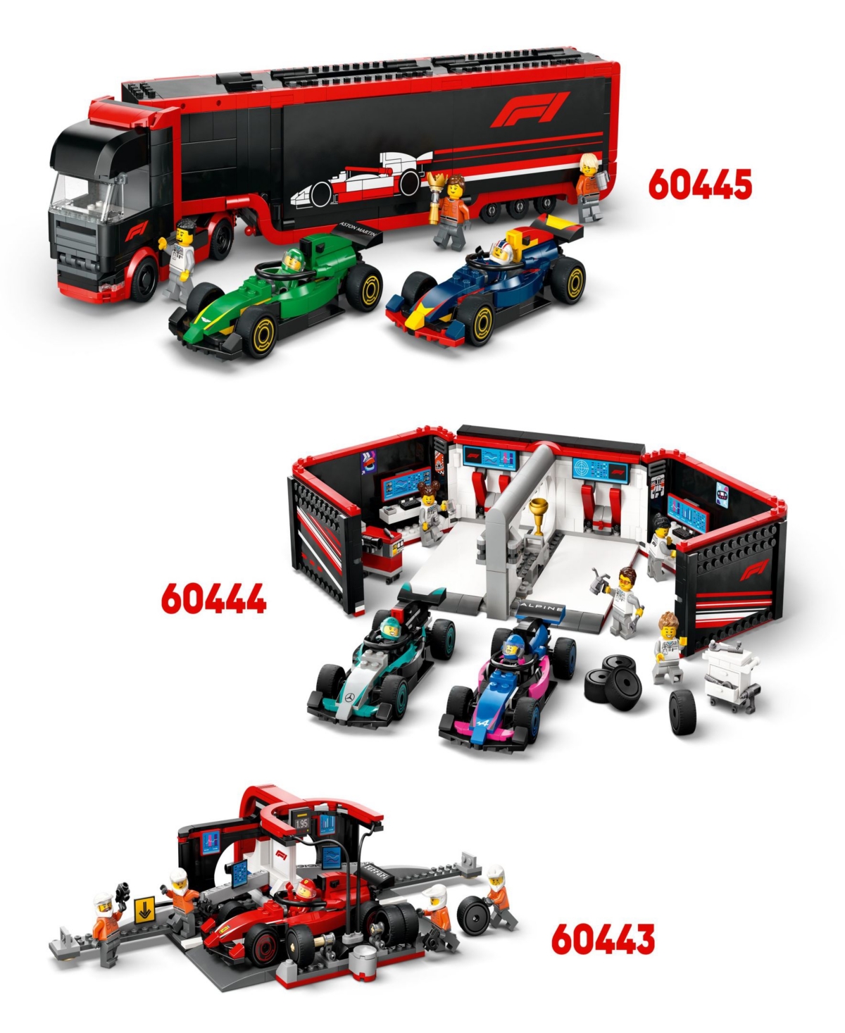 Lego City F1 Driver With Mclaren Race Car Building Toy 60442, 86 Pieces In Multi Color