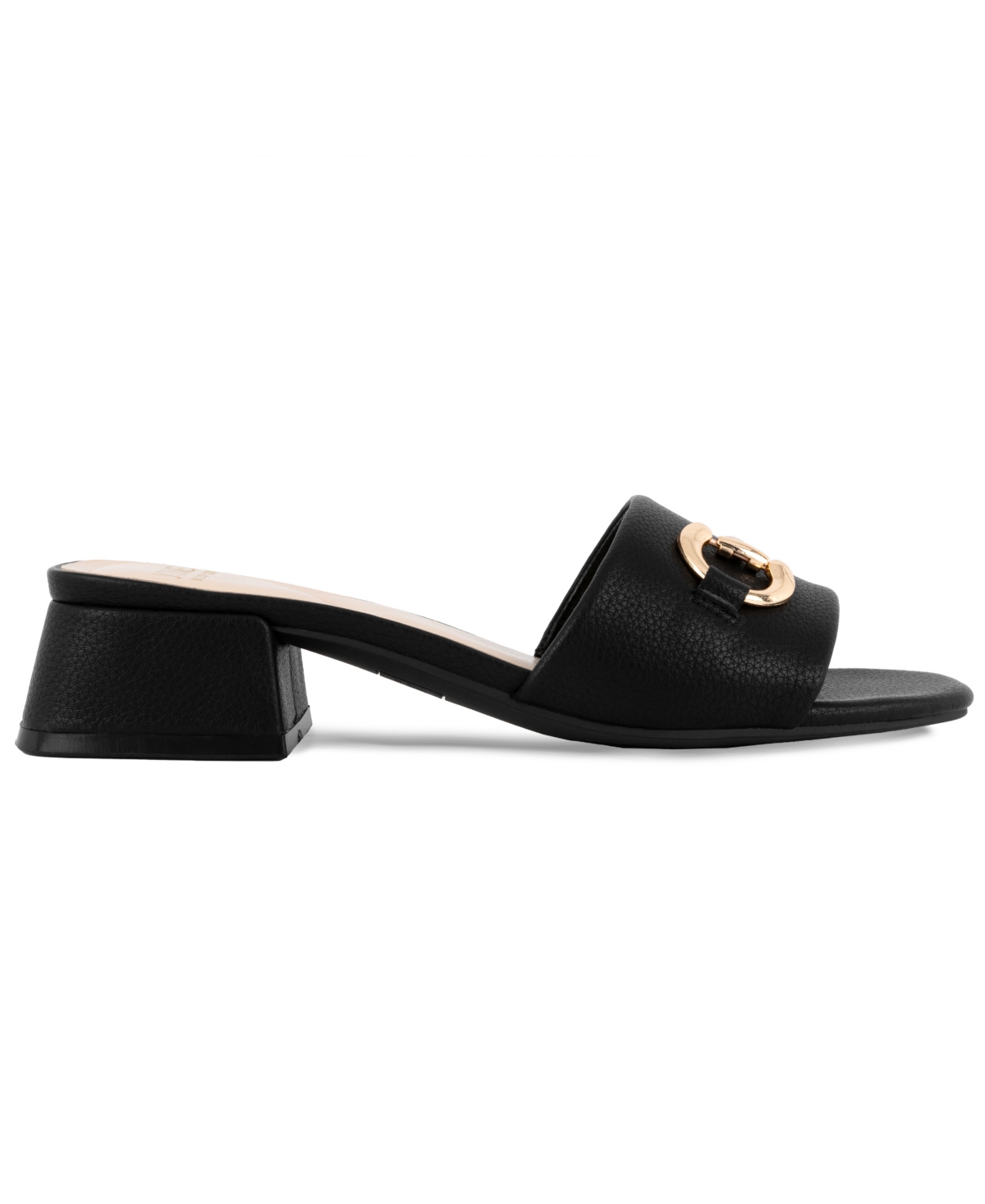 Jones New York Women's Uniqua Block Heel Dress Sandals In Black