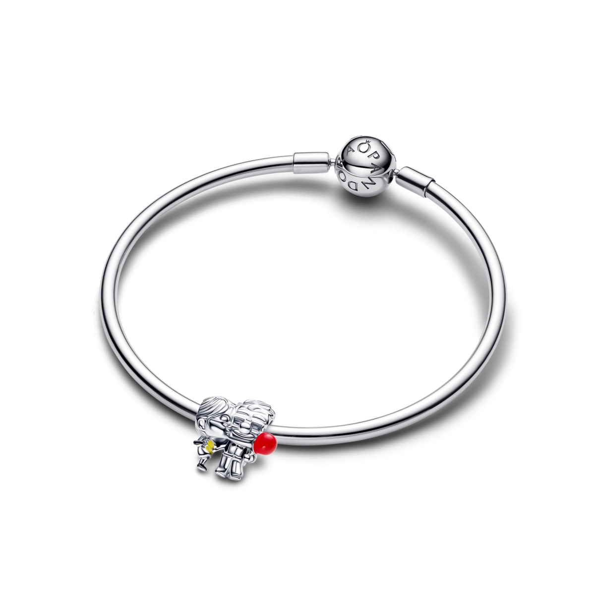 Pandora Sterling Silver Disney Pixar Up Carl And Ellie Charms In Sterling Silver