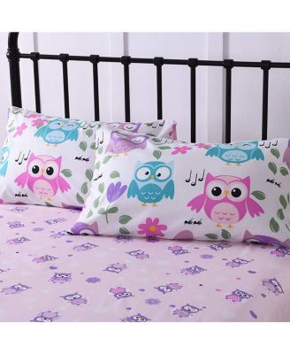 Bed Sheets For Kids Owl Pattern Sheets For Kids Girls Boys Teens Children Sheets Full