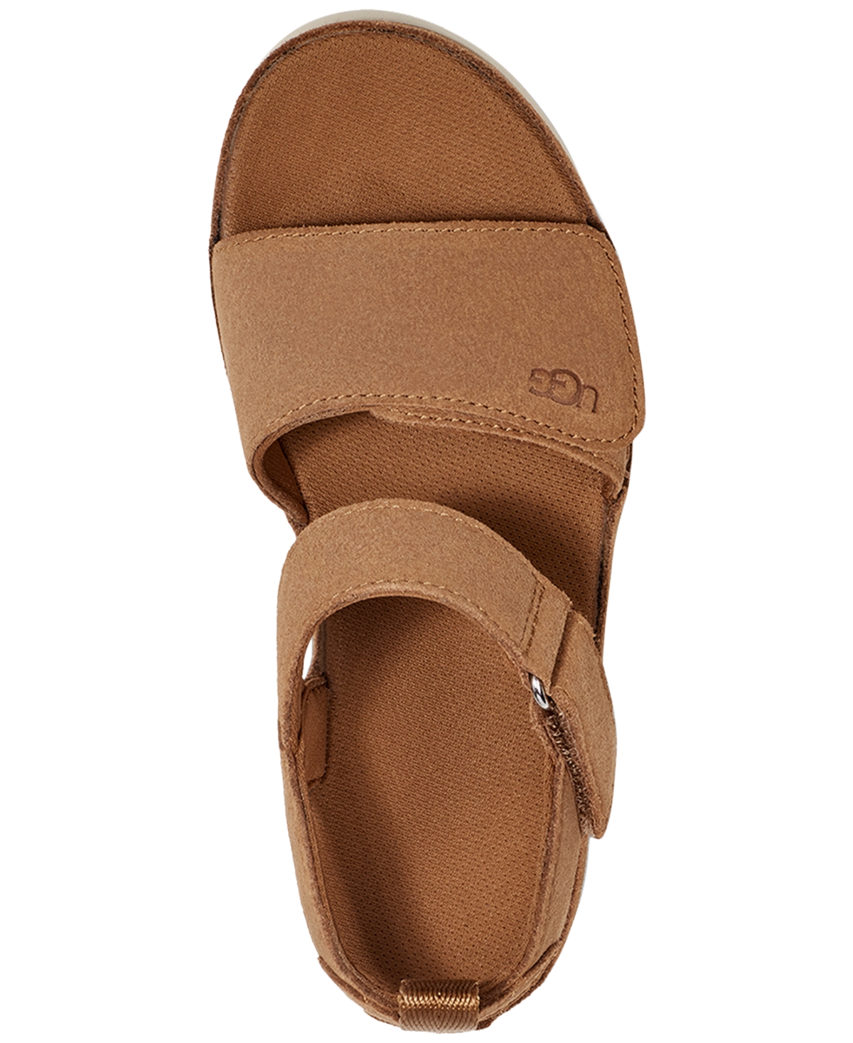 Shop Ugg Kids Goldenstar Sport Sandals In Chestnut