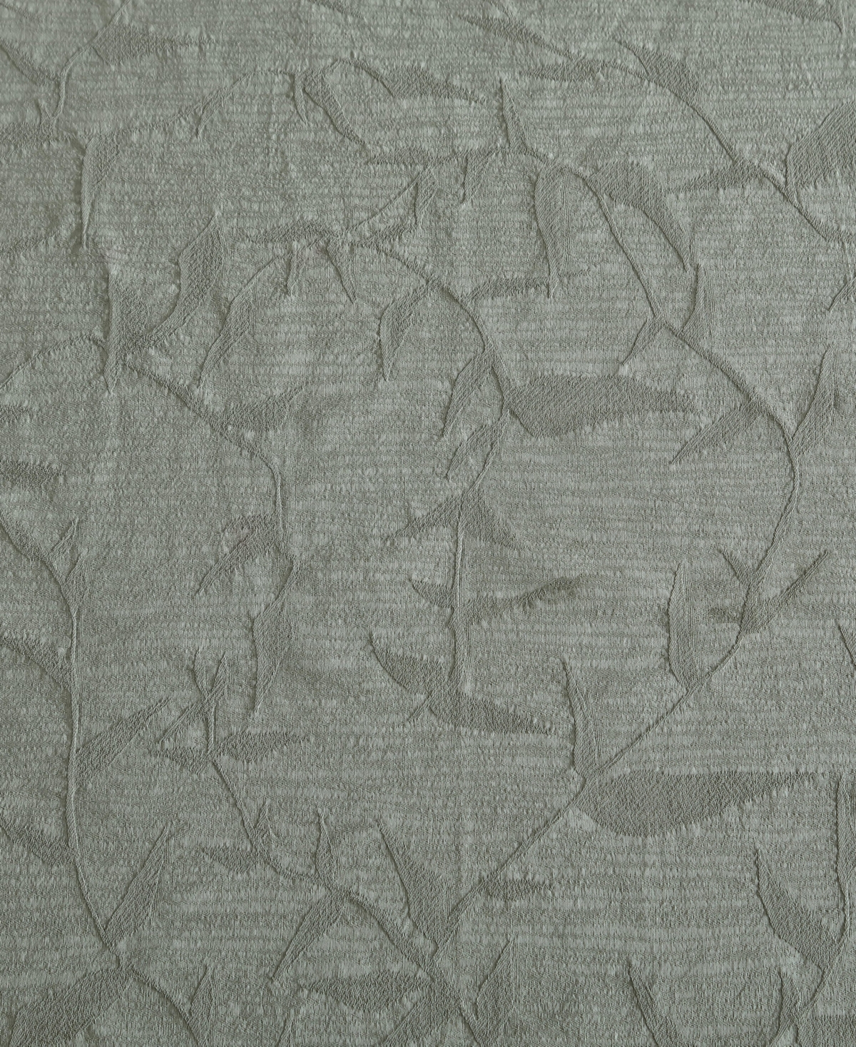 Calvin Klein Branching Leaves Cotton Jacquard 3-pc. Comforter Set, Queen In Moss