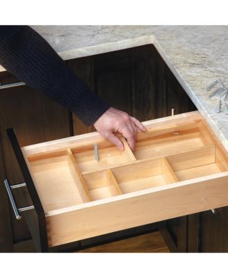 Customizable Drop-in Kitchen Cutlery Drawer Organizer, LD-4CT21-1