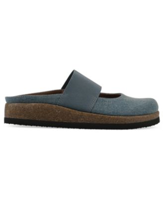 Women's Bassi Mary Jane Footbeds Clogs