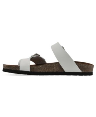 Women's Grams Round Toe Flat Sandals