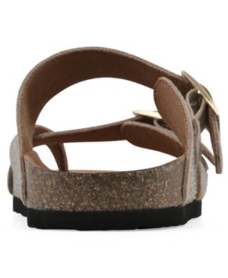 Women's Grays Round Toe Flat Sandals