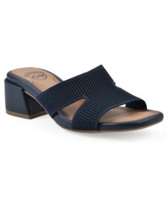 Women's Milled Round Toe Dress Sandals