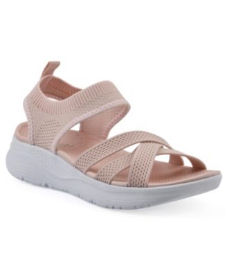 Women's Charry Round Toe Flat Sandals
