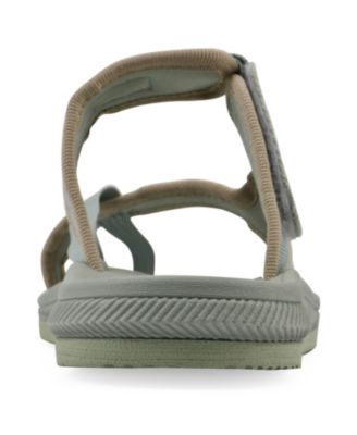 Women's Basket Round Toe Flat Sandals