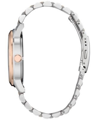 Men's Classic Rolan Two-Tone Stainless Steel Bracelet Watch 40.5mm