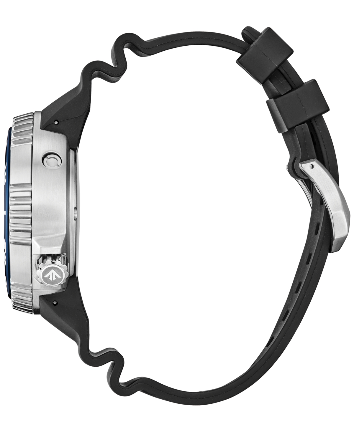 Citizen Men's Promaster Dive Black Benebiol Pu Strap Watch 46mm In Black