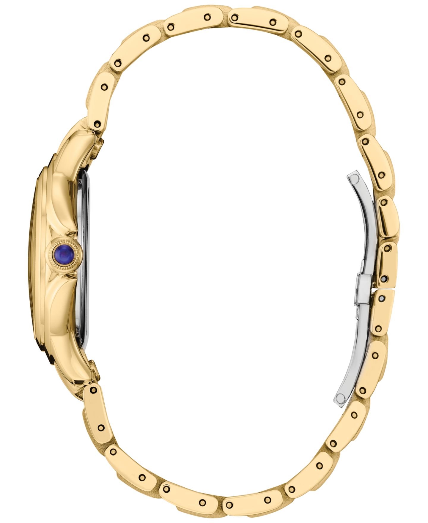 Женские часы Citizen Classic Ceci Gold-Tone Stainless Steel Bracelet Watch 31.5mm — фото 2