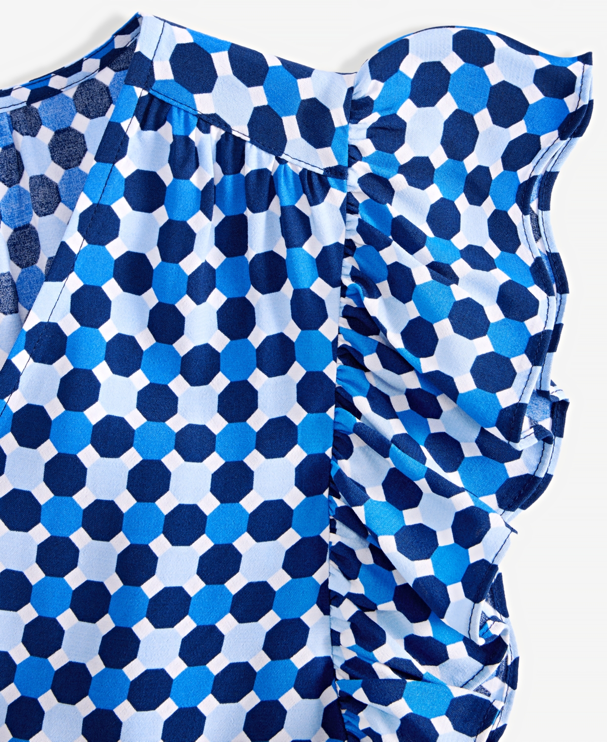 On 34th Women's Textured Sleeveless Ruffle Femme Top, Exclusively At Macy's