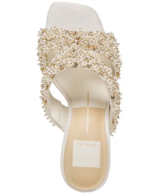 Women's Gitel Rhinestone Crossband Dress Sandals