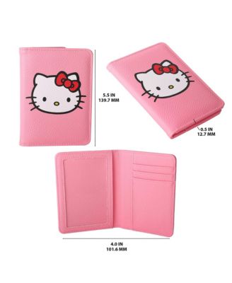 Pink Pebbled Travel Passport Holder Gift