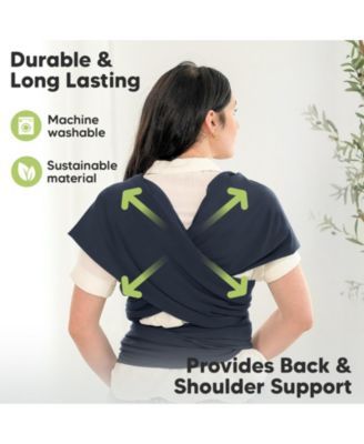 Original Baby Wraps Carrier, Baby Sling Carrier, Stretchy Infant Carrier for Newborn, Toddler