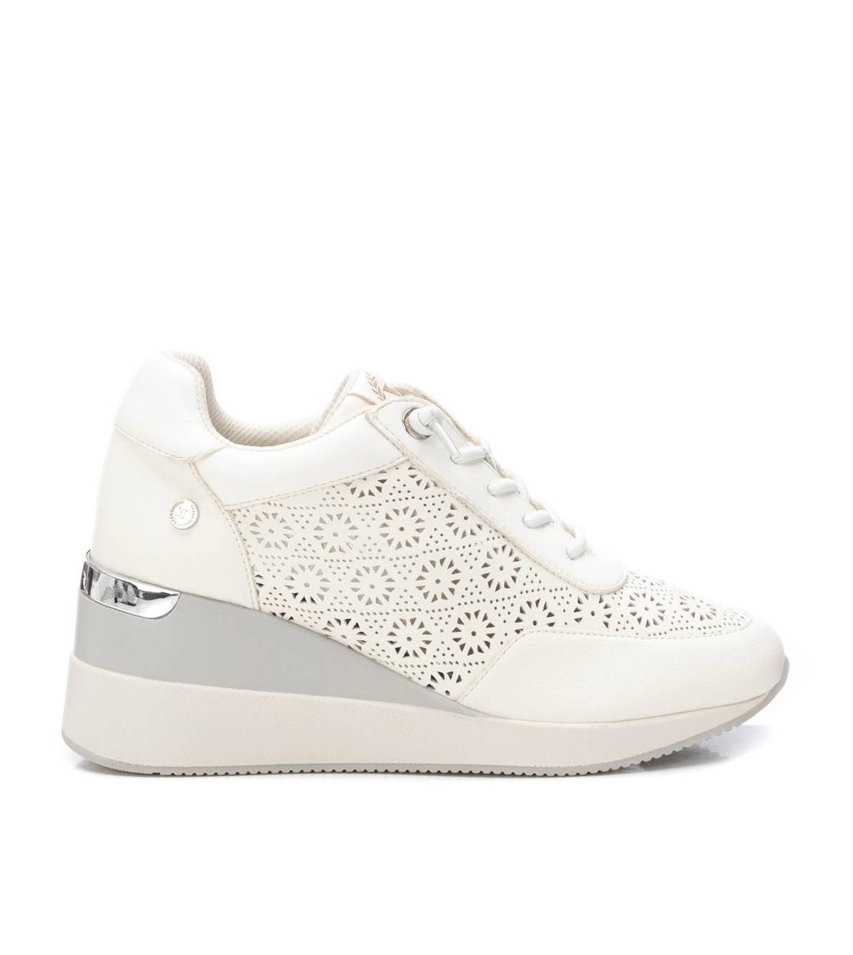 Women's Wedge Sneakers By Xti - White