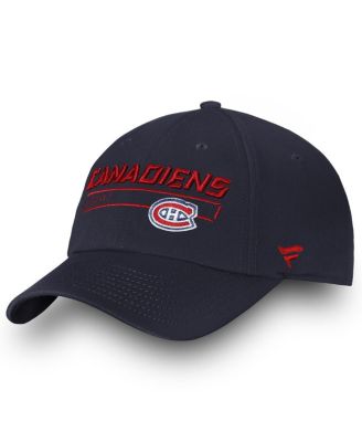 Fanatics - Men's Navy Montreal Canadiens Team Authentic Pro Rinkside Fundamental Adjustable Hat