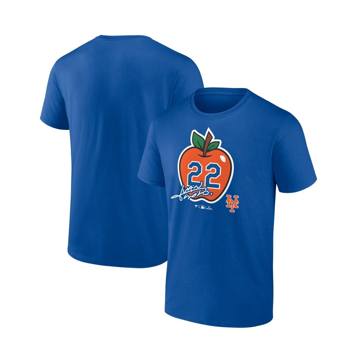 Мужская футболка Fanatics Juan Soto Royal New York Mets Player Number — фото 1