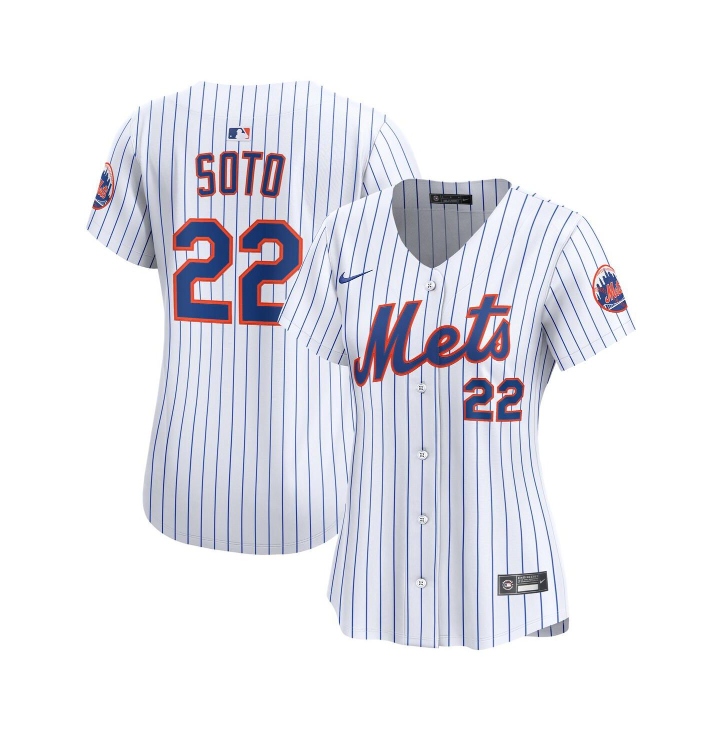 Женский топ Nike Juan Soto White New York Mets Home Limited Player Jersey — фото 1