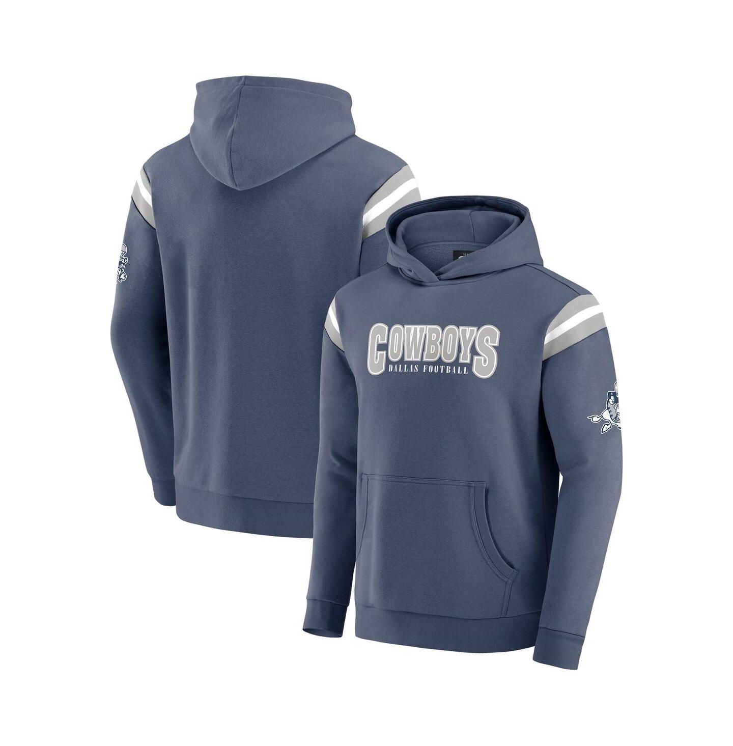 Мужское худи Fanatics Darius Rucker Collection by Navy Dallas Cowboys Throwback Pullover — фото 1