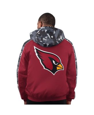 Men's Cardinal Arizona Cardinals Thursday Night Gridiron Full-Zip Jacket