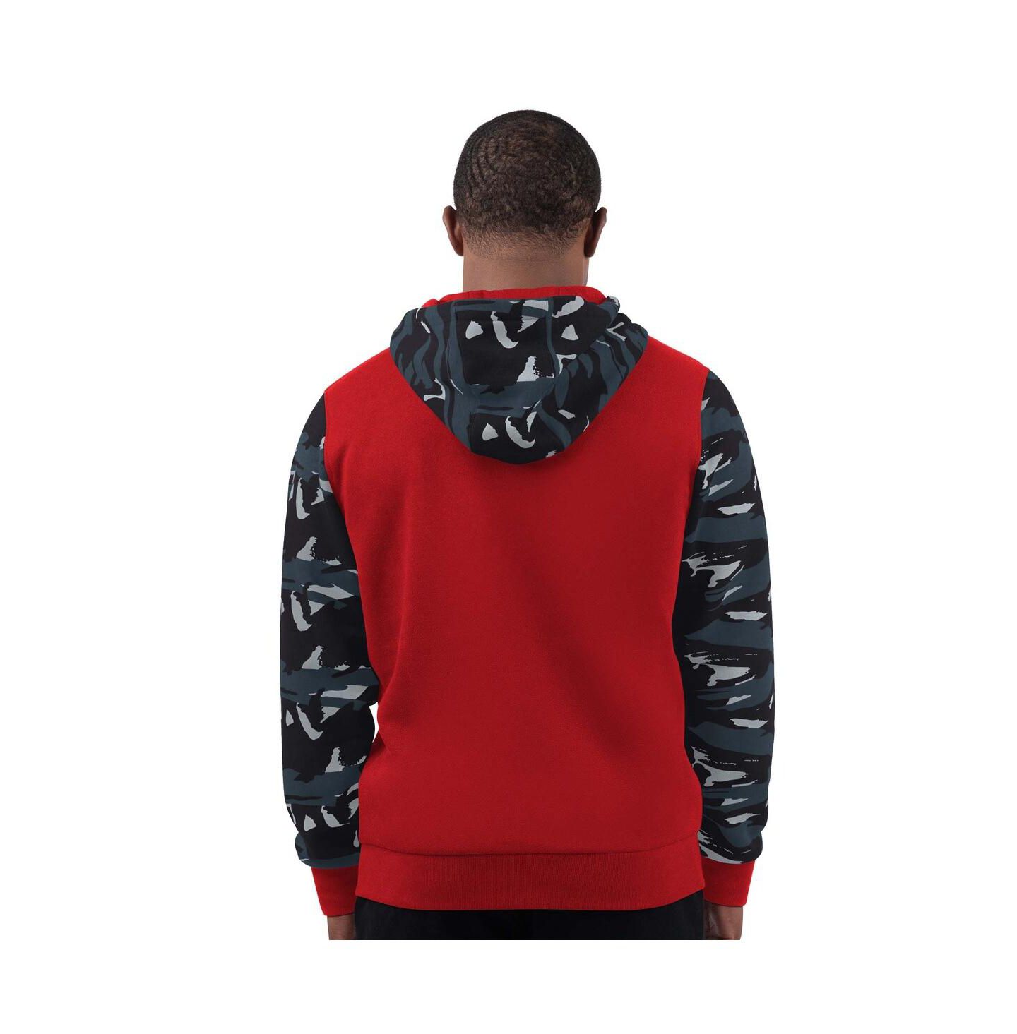 Мужское худи Starter Red Kansas City Chiefs Thursday Night Gridiron Full-Zip — фото 2