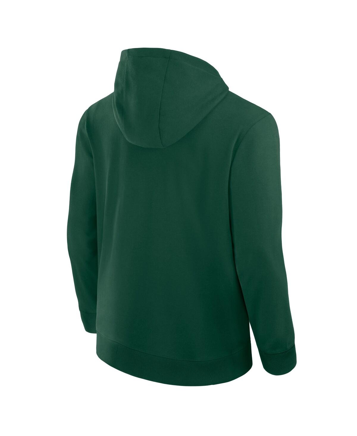 Fanatics Men's And Women's Green Green Bay Packers Front Office Full-zip Hoodie In Green