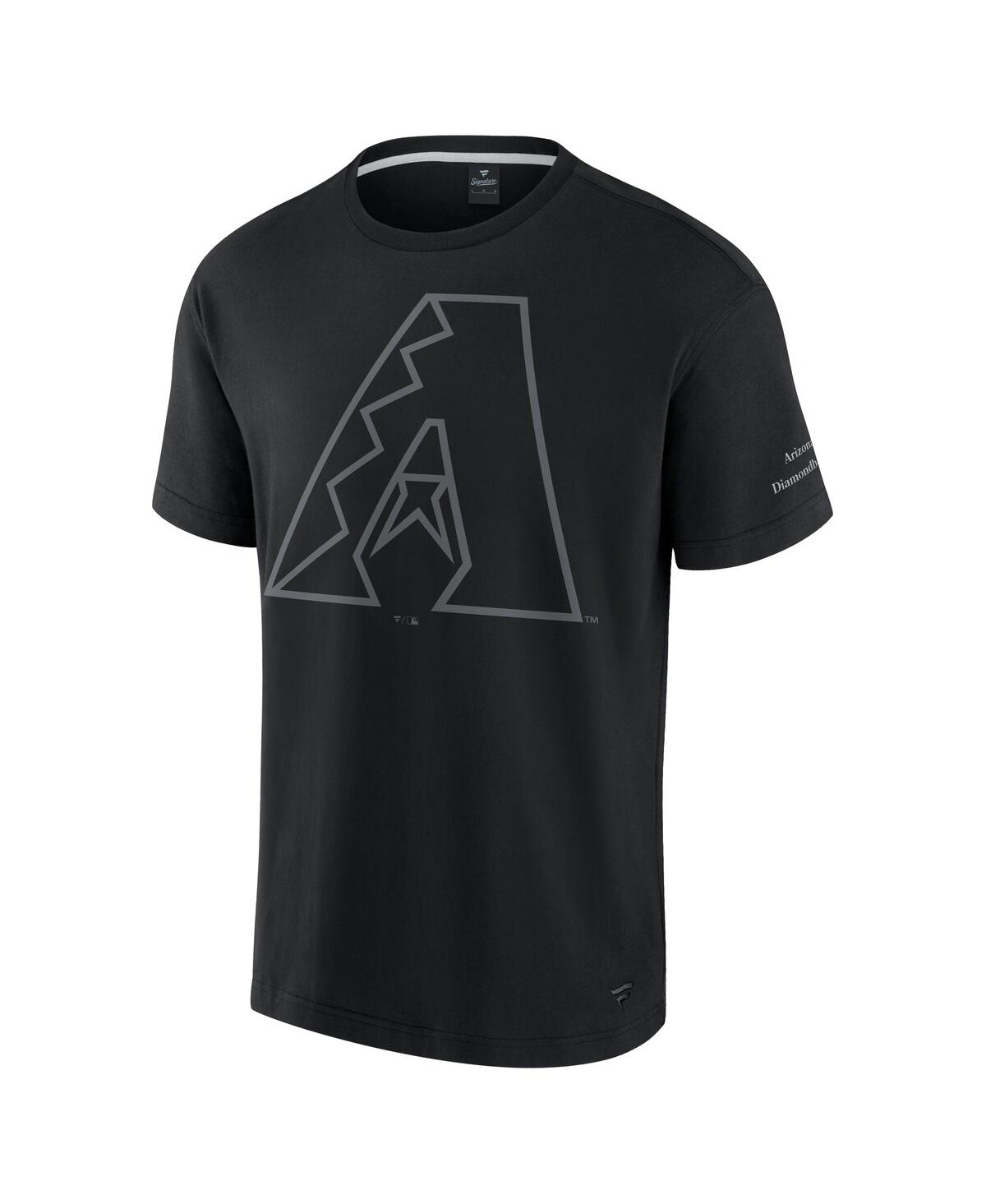 Fanatics Men's Black Arizona Diamondbacks Elements Iconic T-shirt In Black