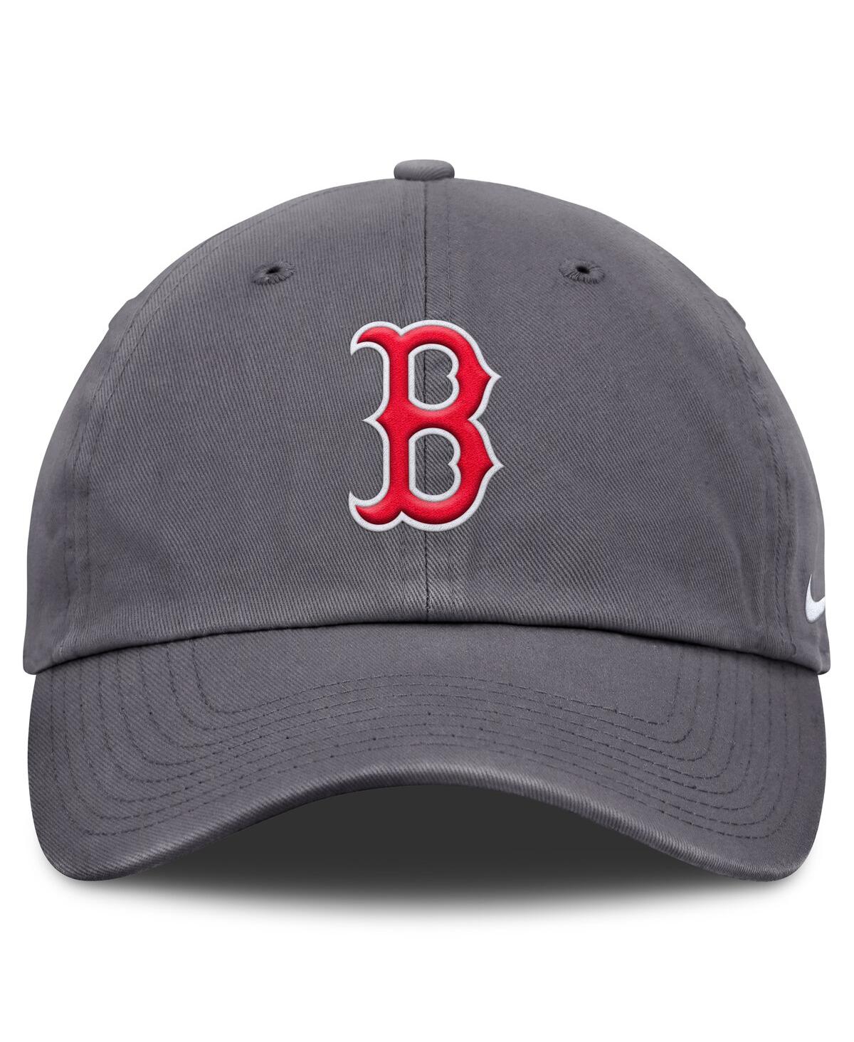 Nike Boston Red Sox Club  Men's Dri-fit Mlb Adjustable Hat In Gray