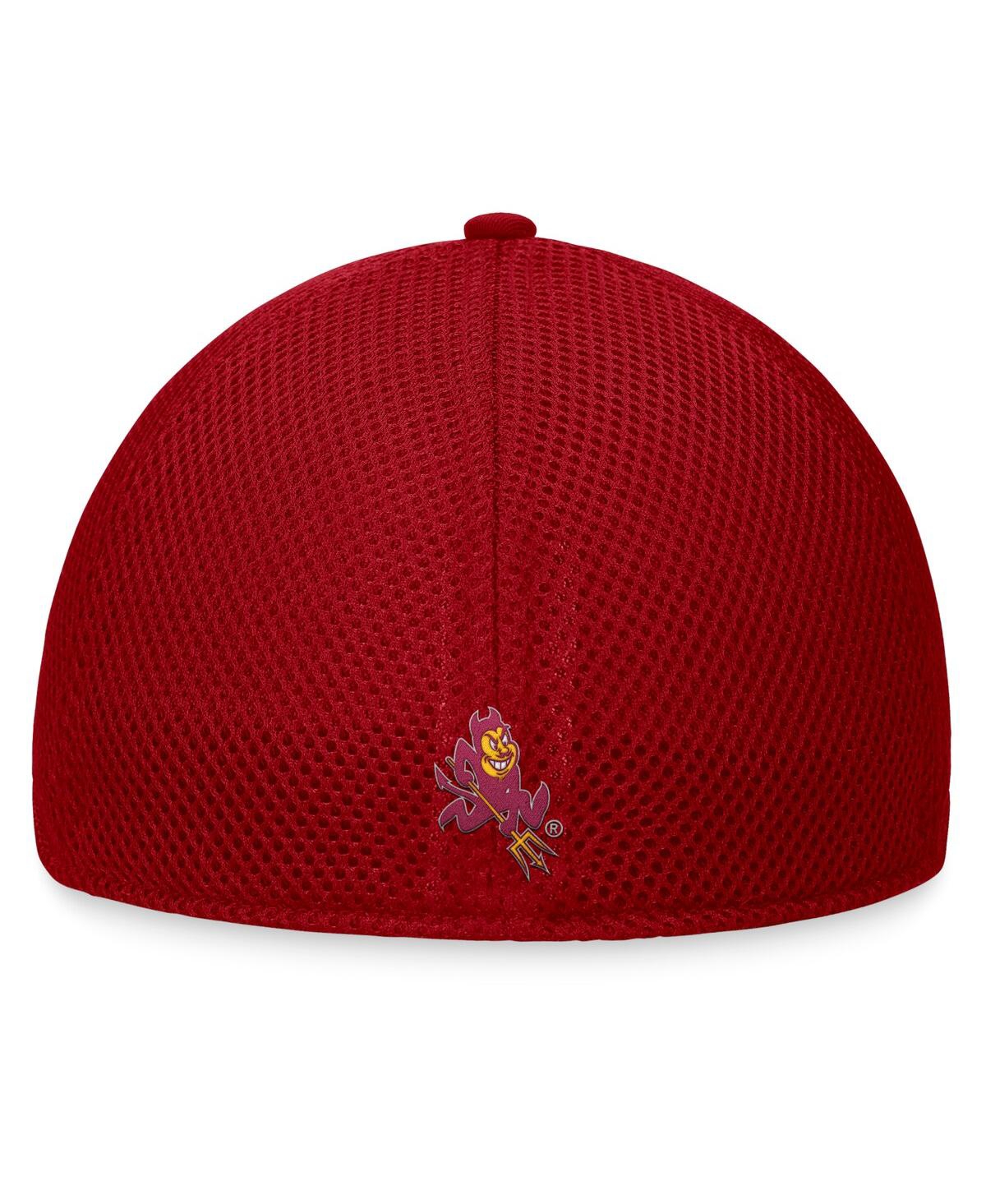 Top Of The World Men's Maroon Arizona State Sun Devils Spacer Flex Hat In Maroon