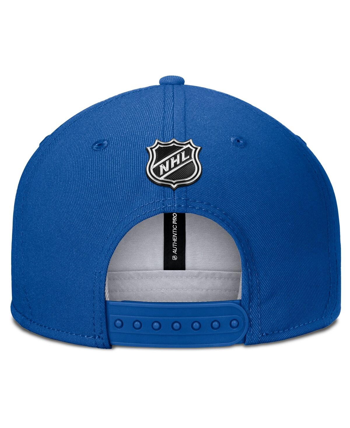 Fanatics Men's Royal Buffalo Sabres Authentic Pro Rink Snapback Hat In Royal