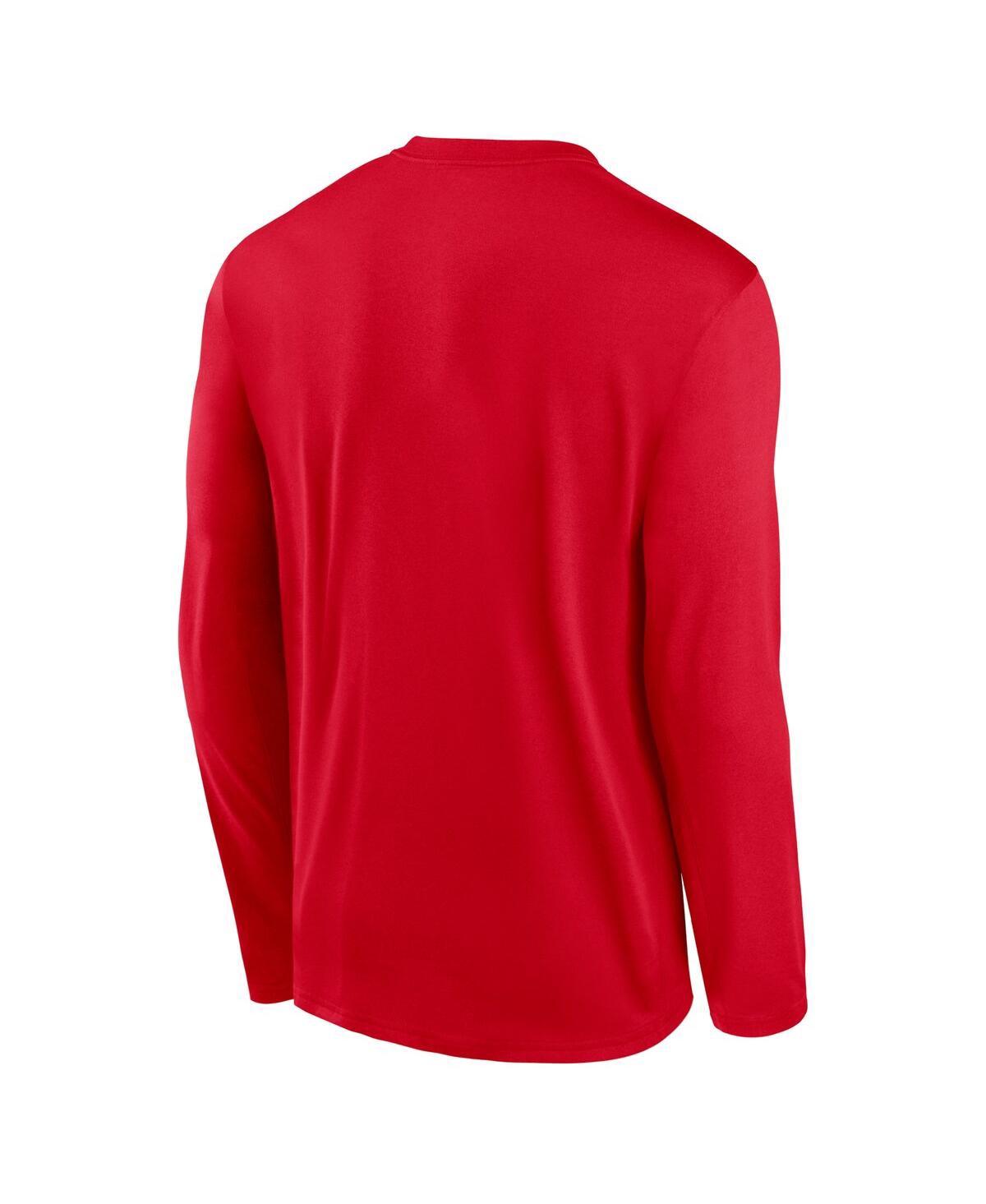 Nike Arizona Wildcats Alternate Logo  Men's College Long-sleeve T-shirt In Red