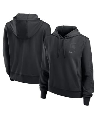Nike - Women's Black Michigan State Spartans One Pullover Hoodie