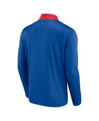 Men's Royal Texas Rangers Unstoppable Quarter-Zip Top