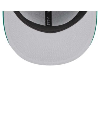 Men's Black/Green Boston Celtics Jersey Hook Statement Edition 9FIFTY Snapback Hat