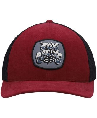 Men's Burgundy/Black Colel Tri-Blend Trucker Flex Hat
