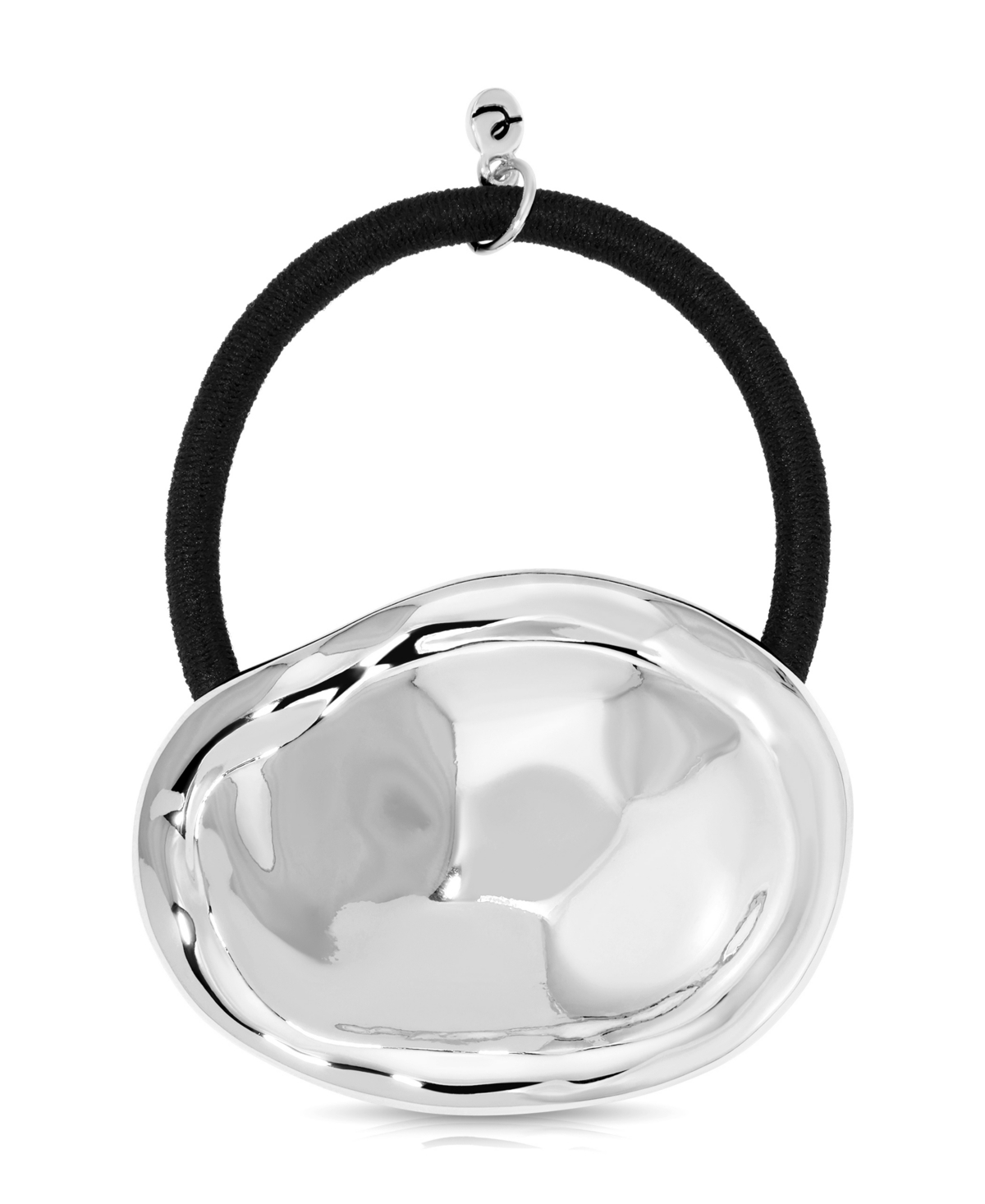 Liquid Lux Hair Tie - Silver